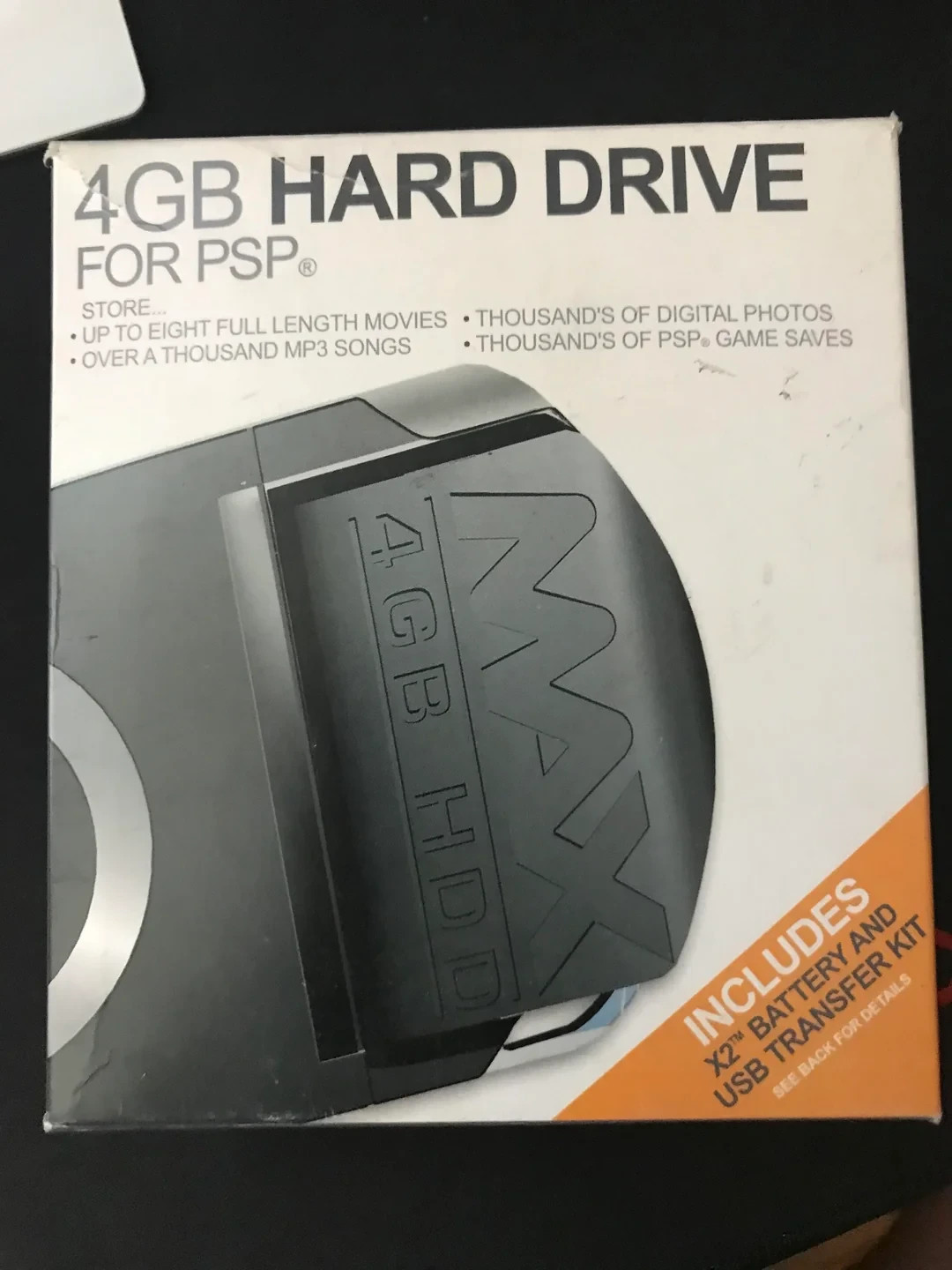 4GB Hard Drive Memory (Sony PSP) with Box