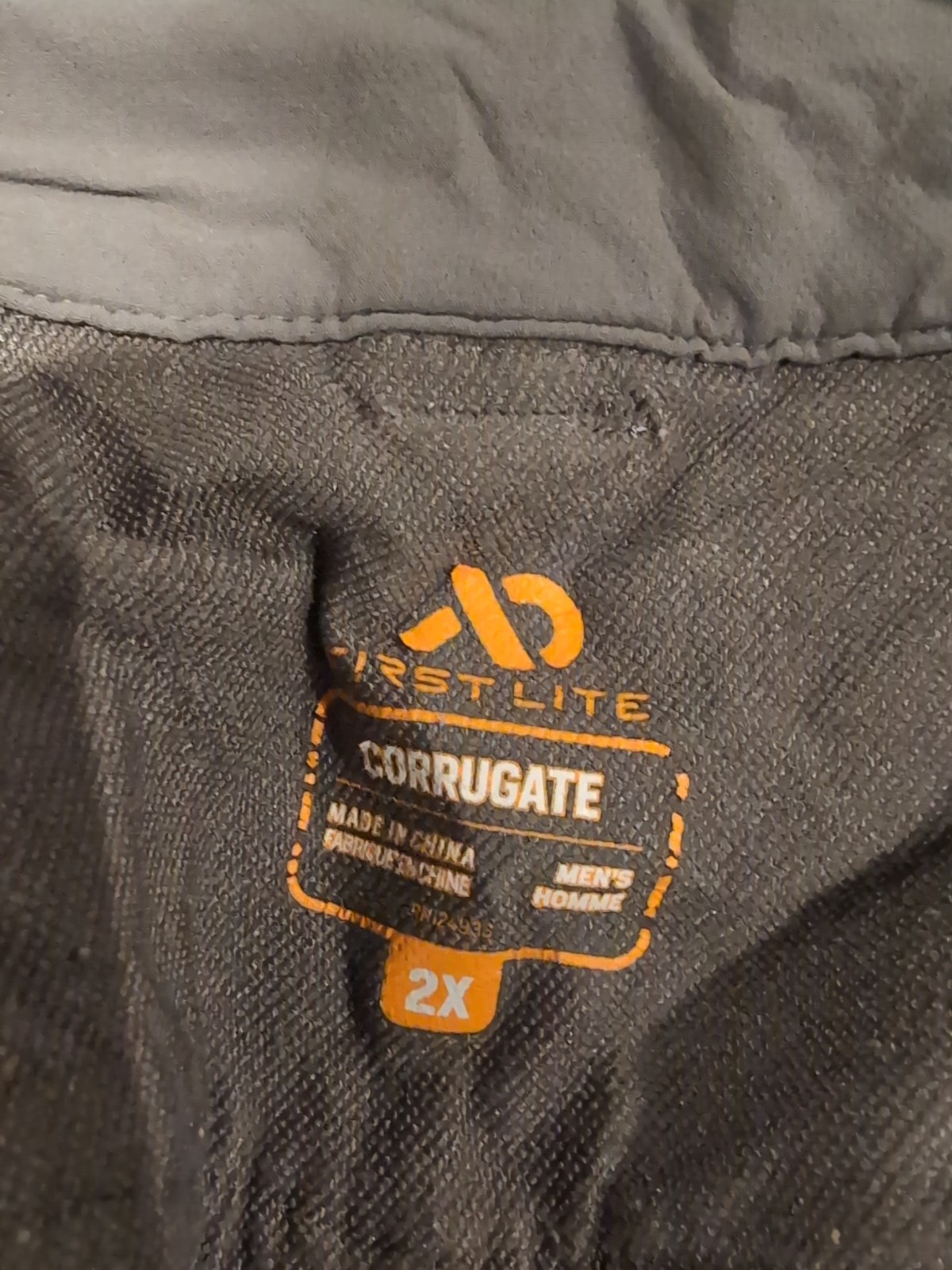First Lite Corrugate Guide Pants 2XL Ash Grey Free Shipping