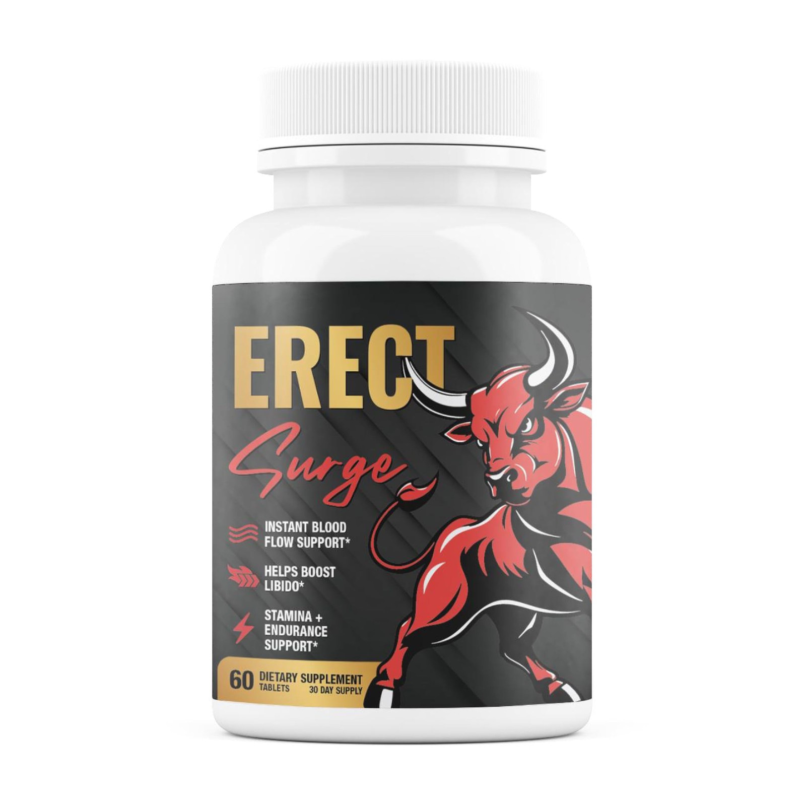 Erect SURGE™ - Fast Acting Male Blood Flow Pills for Performance, lntimacy, H...