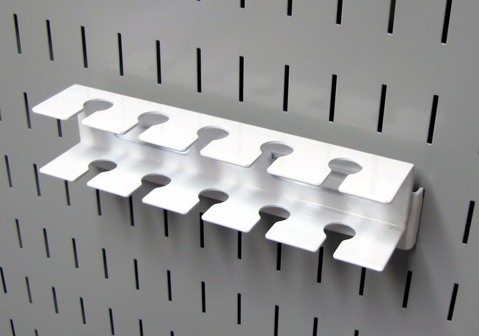 Wall Control Tool Holder Bracket Slotted Metal Pegboard Accessory Pegboard an...