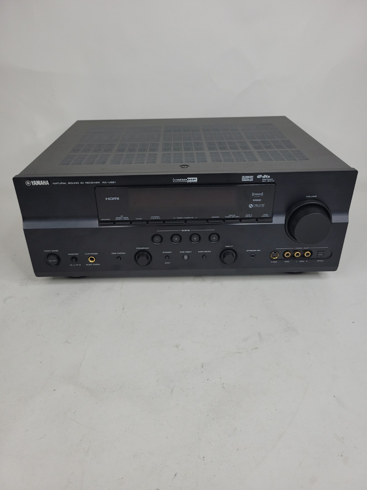 Yamaha RX-V661 - 7.1 Ch HDMI Home Theater Surround Sound Receiver Stereo System