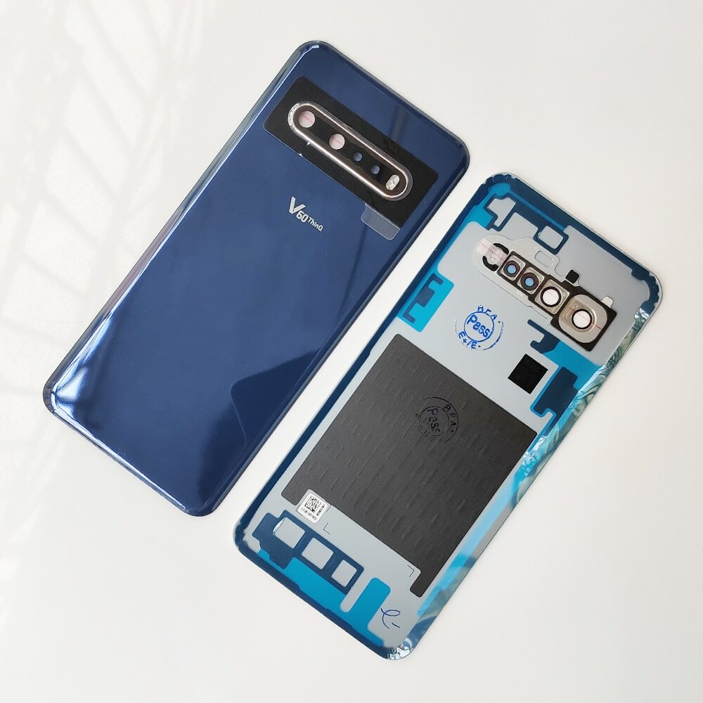 For LG V60 ThinQ 5G Back Rear Door Battery Case Housing Cover +Lens Replacement