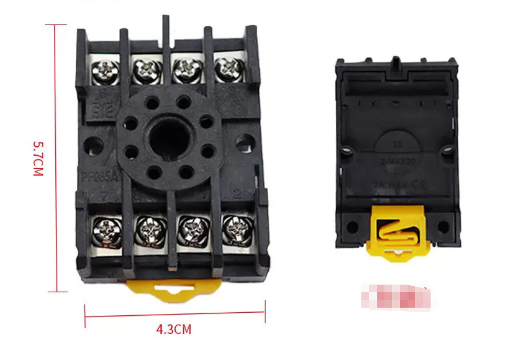 5PCS Fotek PF085A Relay Base Brand