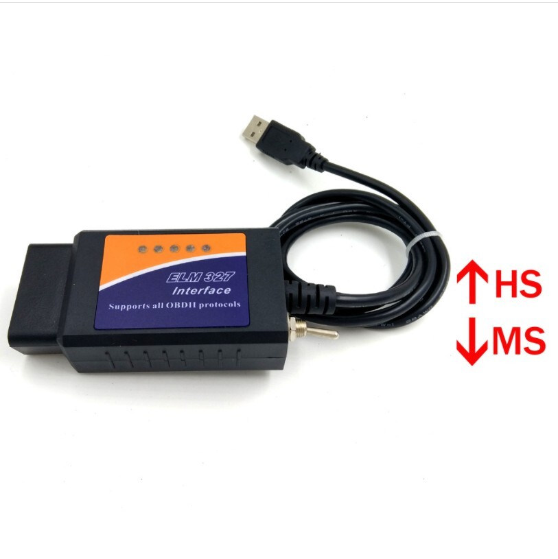 OBD2 Scanner ELM327 Software USB Diagnostic Tool Cable Adapter for Ford FORscan
