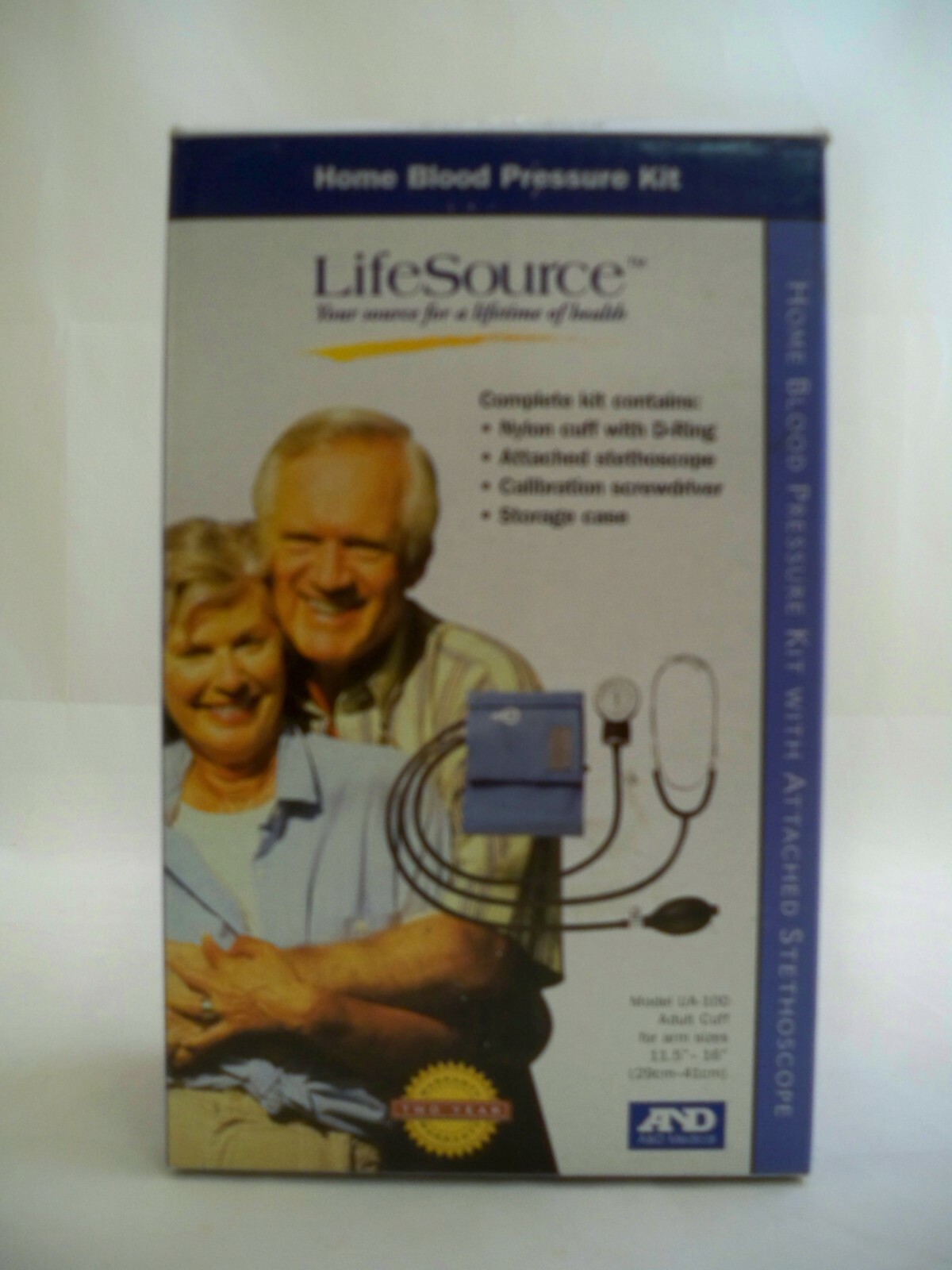 A&D MEDICAL LIFESOURCE US-100 HOME BLOOD PRESSURE KIT - NO CUFF & ONLY ONE TUBE