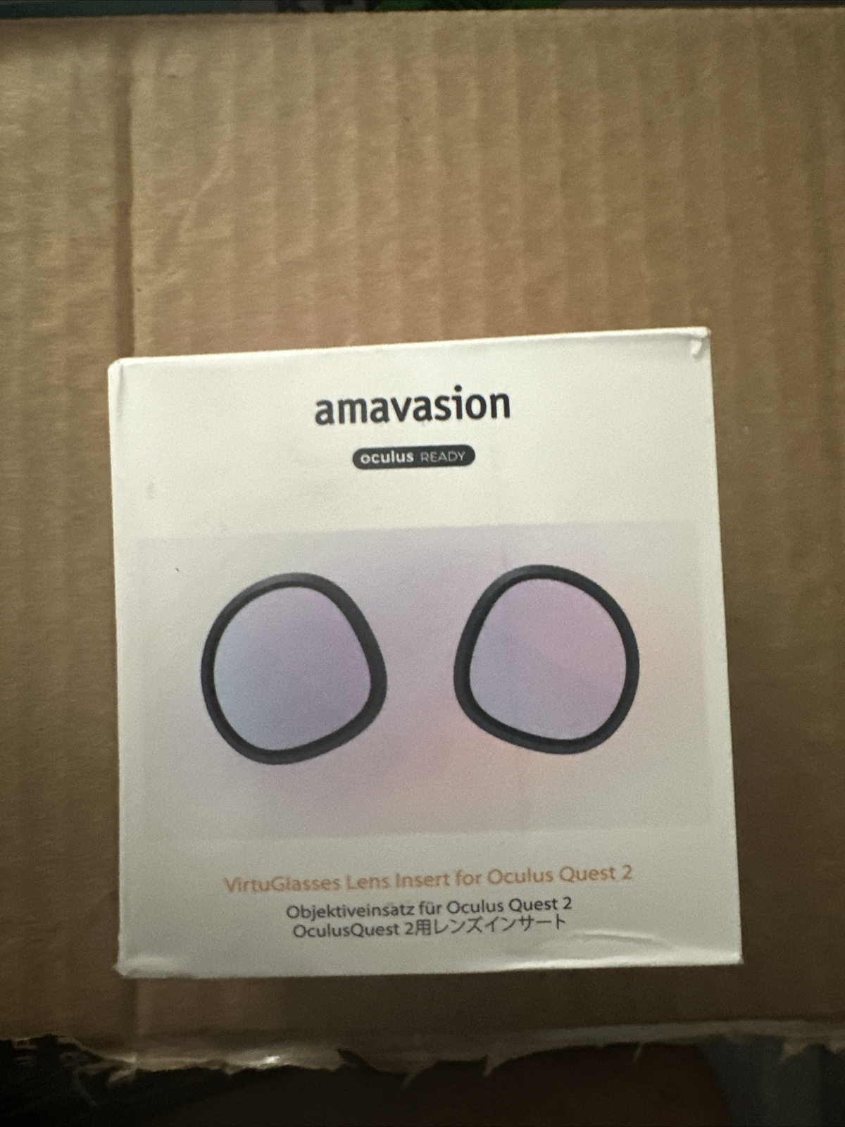 VirtuGlasses Lens Insert for Oculus Quest 2, Amavasion VR Myopia Glasses