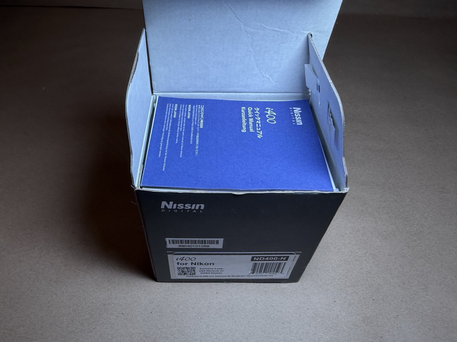 Nissin i400 Flash for Nikon