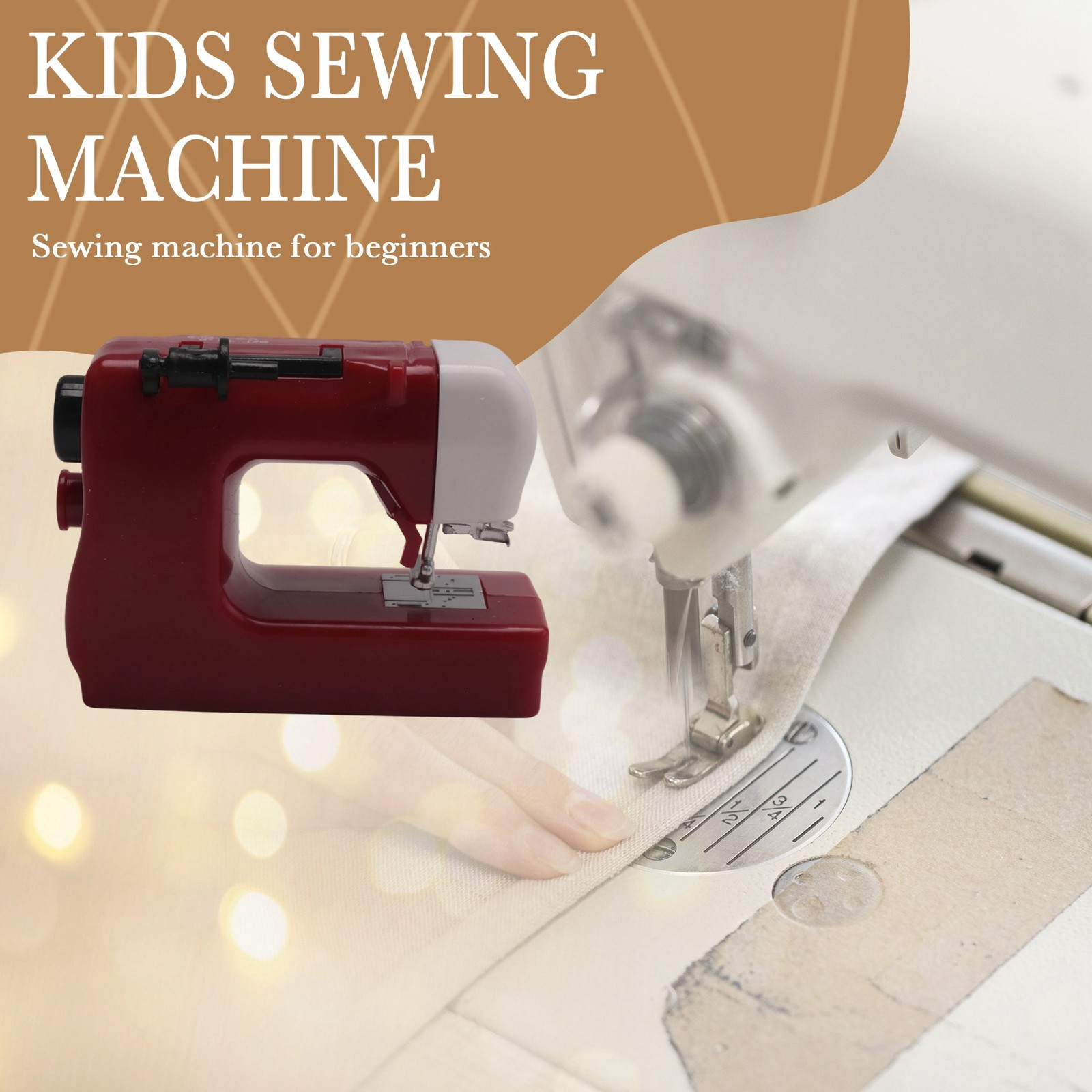 Portable Sewing Machine Sewing Machine Simulation Sewing Machine Ornament3303
