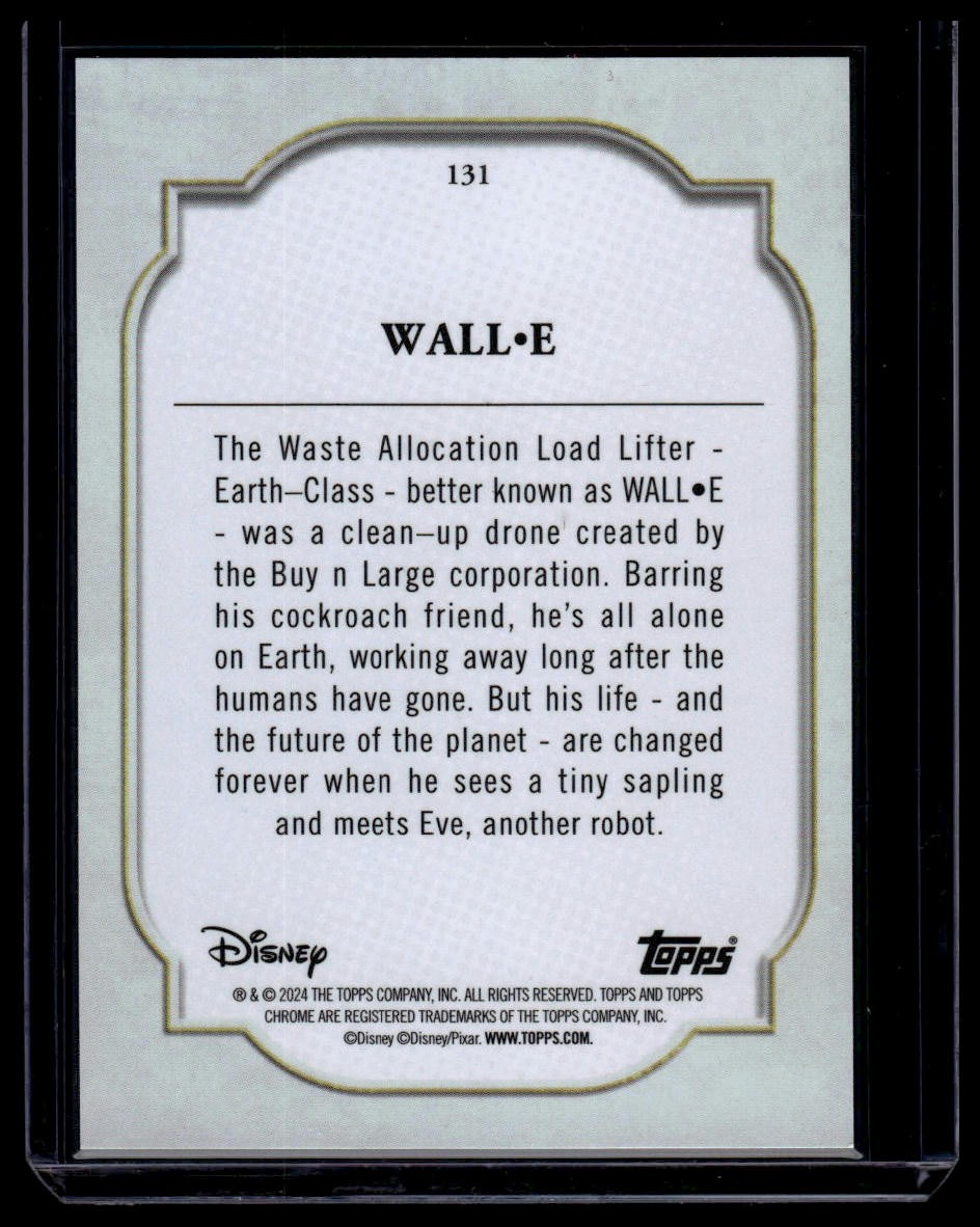 2024 Topps Chrome Disney #131 WALL-E