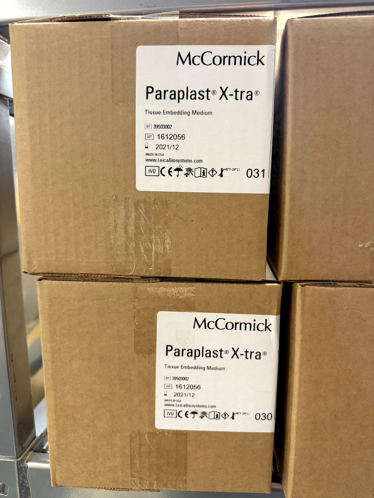 McCormick Scientific 503002 PARAPLAST X-TRA NOS Tissue Embedding Medium-8 Kg