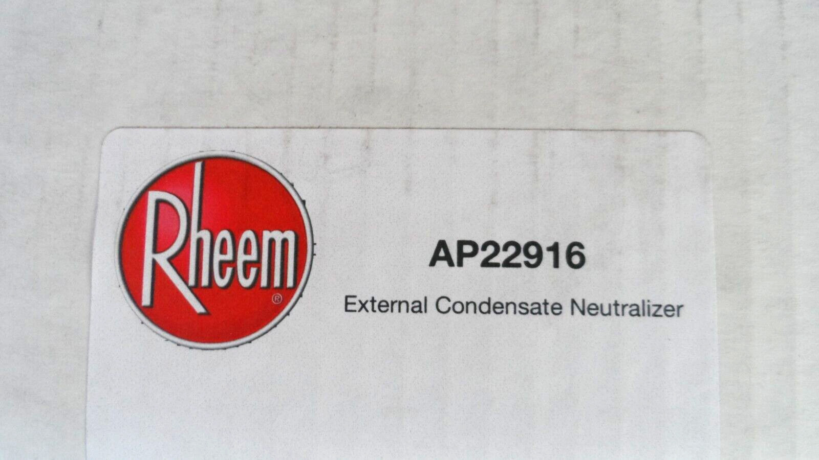 Rheem AP22916 External Condensate Neutralizer RTG20329AR