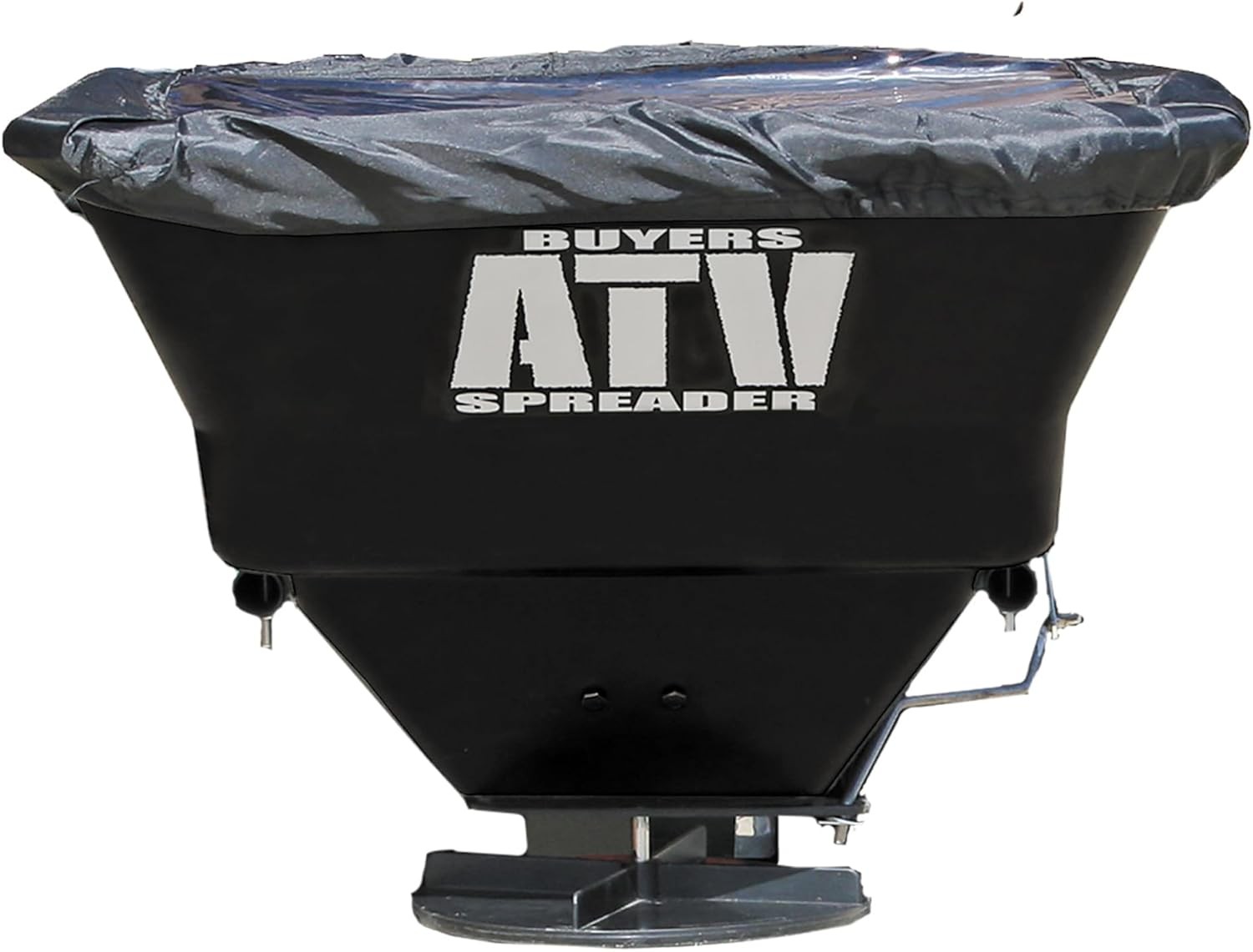 Buyers Products ATVS100 ATV All-Purpose Broadcast Spreader 100 lbs. Black