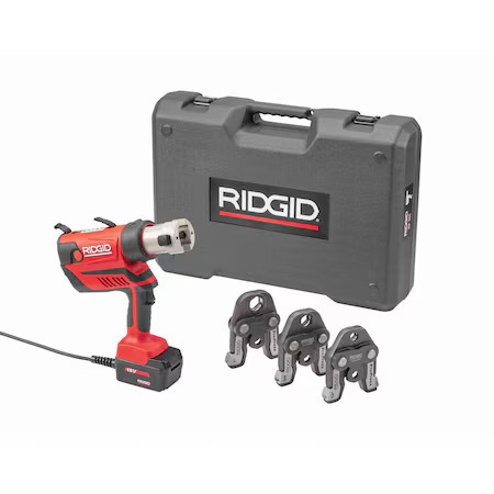 Ridgid 67073 Rp 350 Corded Press Tool Kit For 1/2 In To 1 In Carbon