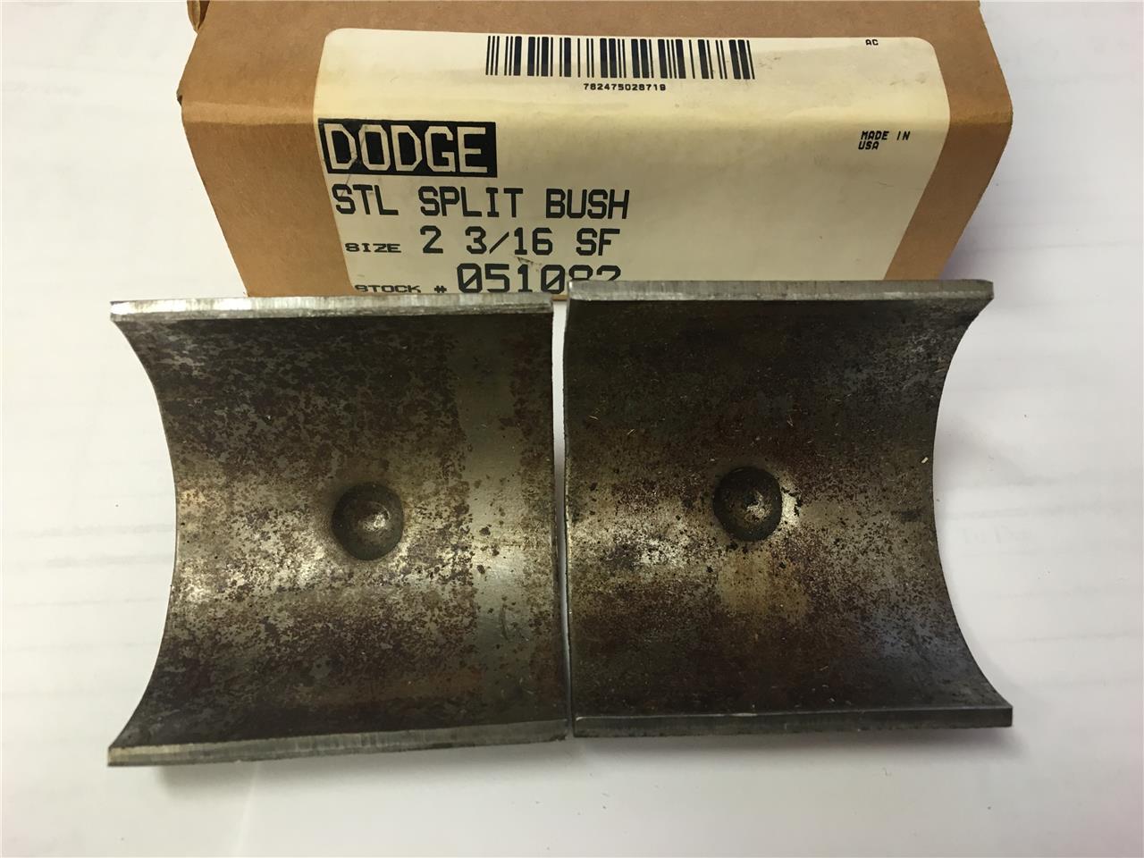 *NEW* DODGE STL SPLIT BUSHING 2 3/16 SF 051082