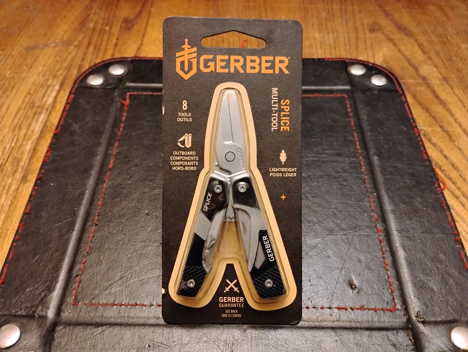 Gear Splice Multi Tool 9 Tools In 1  2.5 OZ  2.4" Closed 1.5" Stainless Blade