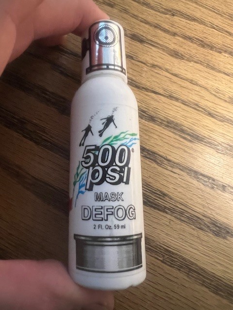 500 PSI 2 fl. oz. Mask Defog Bottle