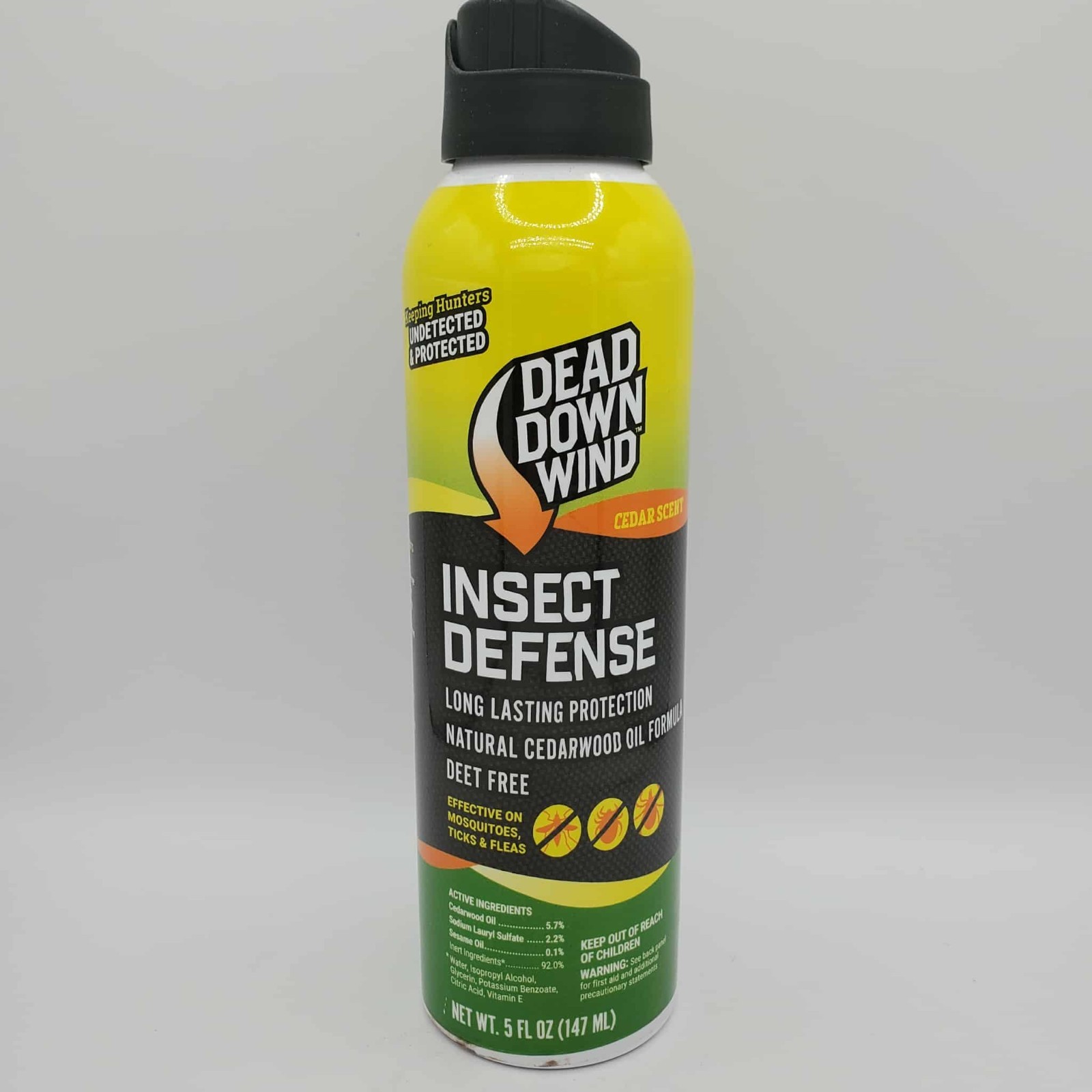 Dead Down Wind Insect Defense Cedar Scent Mosquitoes Ticks Fleas Spray (2 Pack)