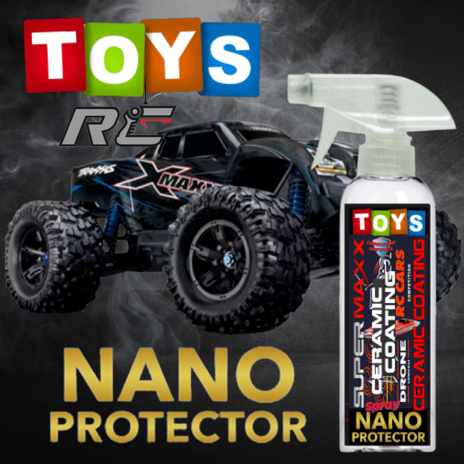 LARGE RC DRONE " CERAMIC COATING ADVANCED ALL SURFACE & ELECTRICAL PROTECTION"