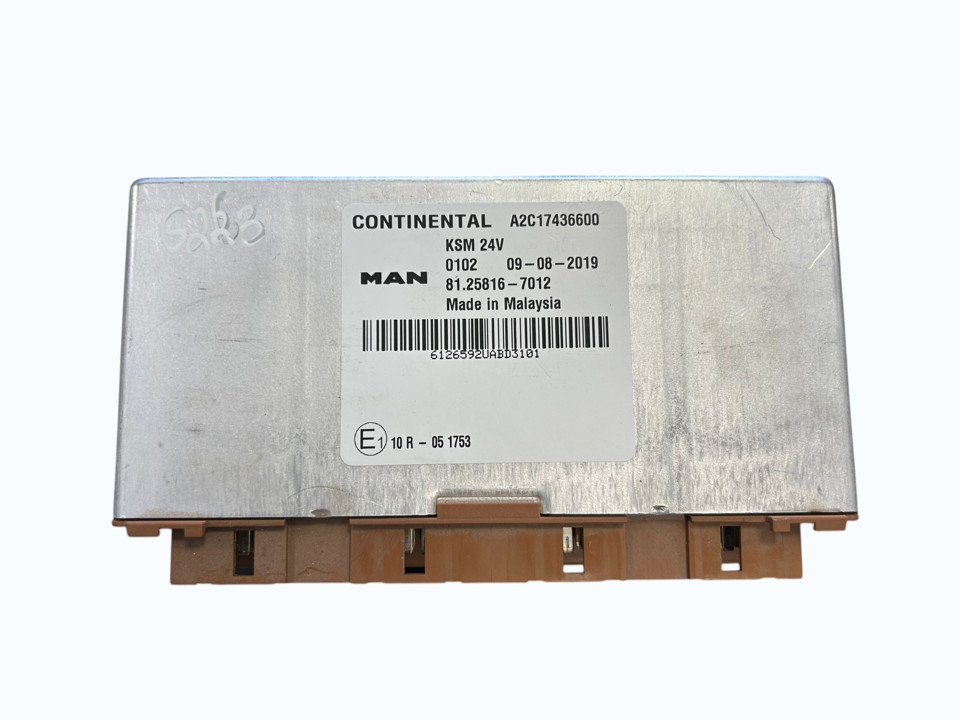 Central Electrics 81258167012 KSM MAN Trucks TGX I 2019