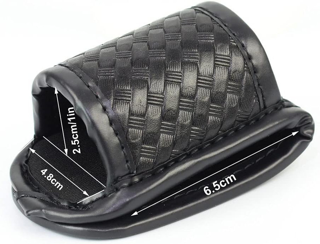 Compact Flashlight Holder, Open Top Compact Light Holder -Duty Belt Basketweave