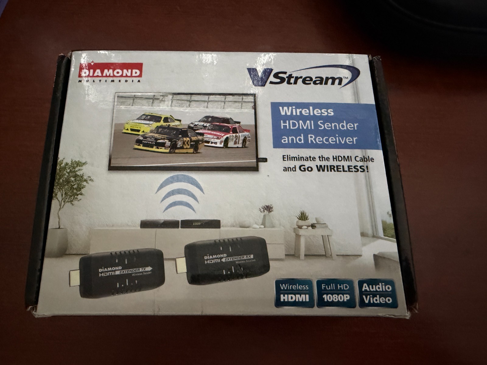 Diamond Multimedia VStream VS50 Wireless HDMI Sender Receiver Kit 1080p New