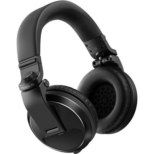 Pioneer DJ HDJ-X5-K Professional Over-Ear Durable DJ Headphones - Black