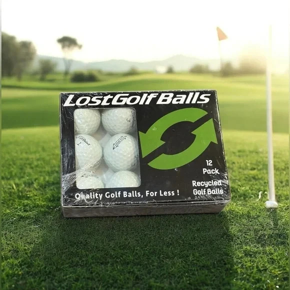 12 Pack of Quality Recycled Titleist White Golf Balls Lost Golf Balls