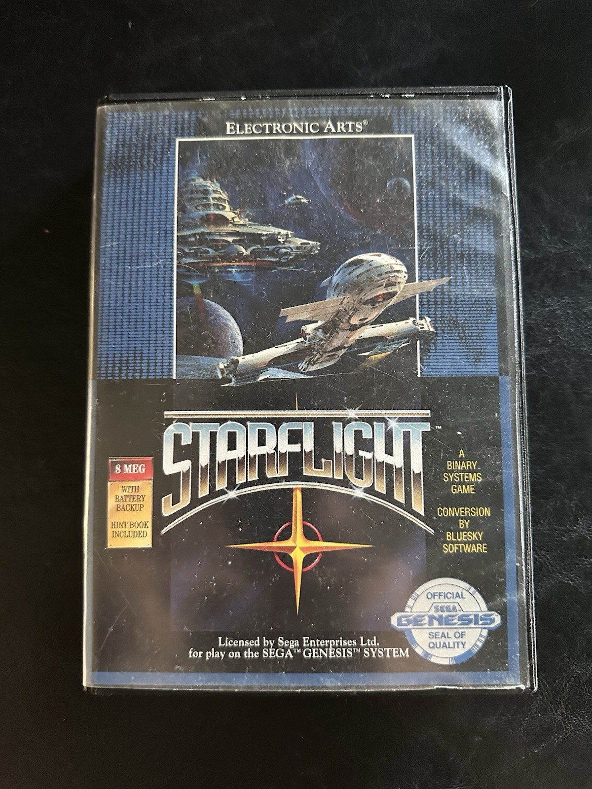 Vintage 1991 Starflight for Sega Genesis with Case and Manual