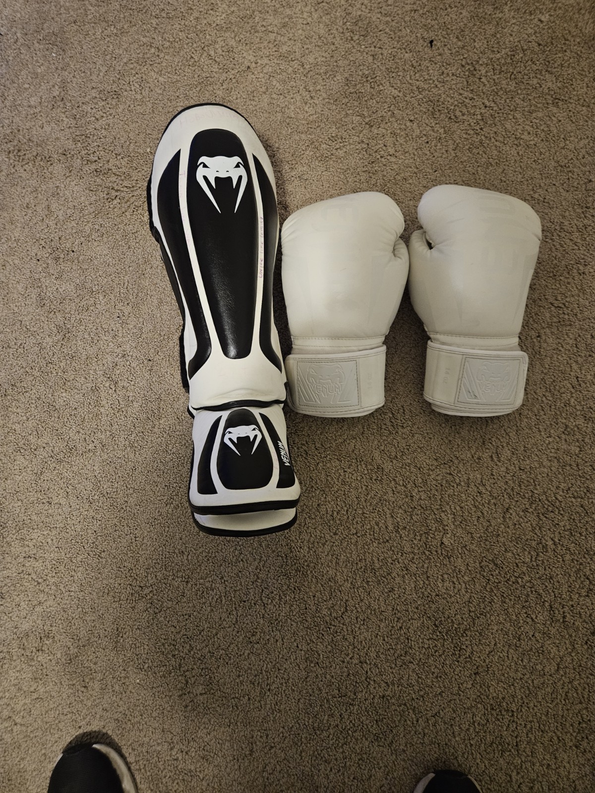 Mma Venum Gear  White Colletion
