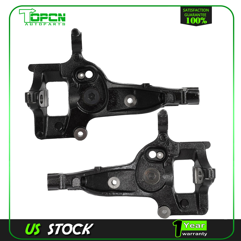 (2) Front Steering Knuckle Spindle For 2001-2008 2009 Ford Ranger 4.0L 3.0L 2.3L