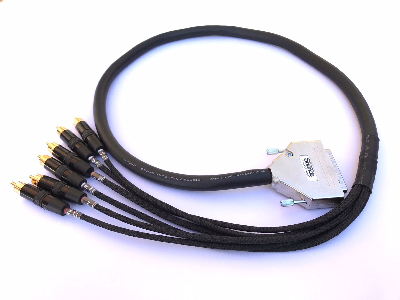 Rotel Amplifier D-Sub Serial DB25 Cable Surround RMB-1075 | RMB-1095 Mogami Loom