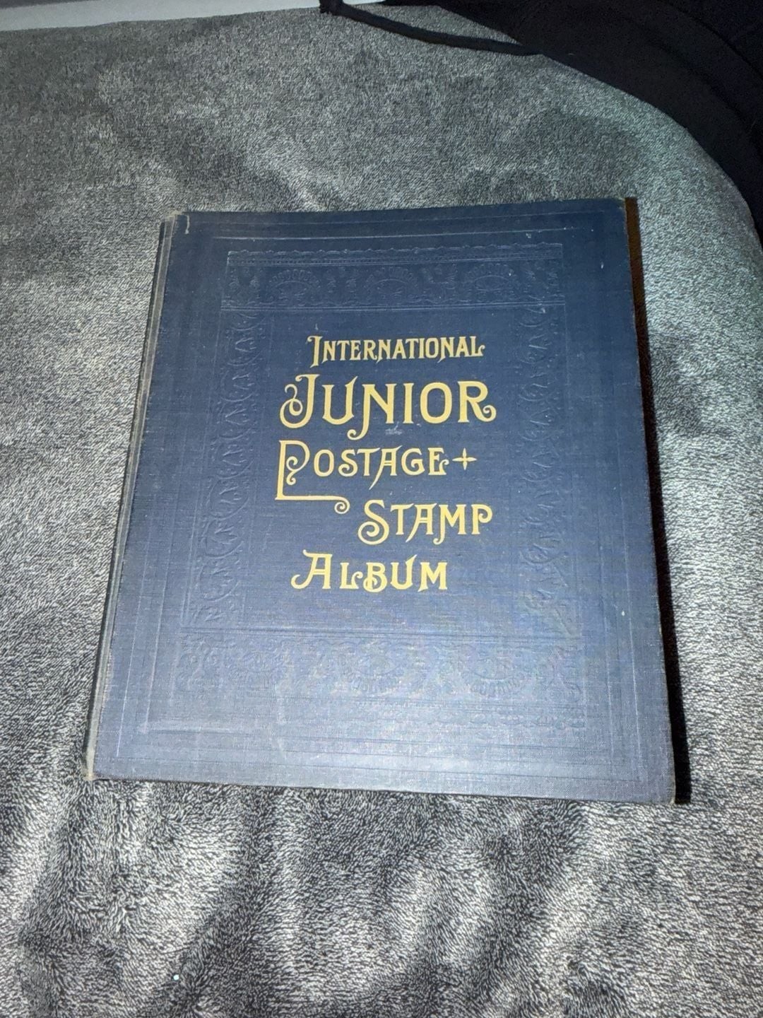 Vintage 1939 International Junior Postage Stamp Album - Filled Collection