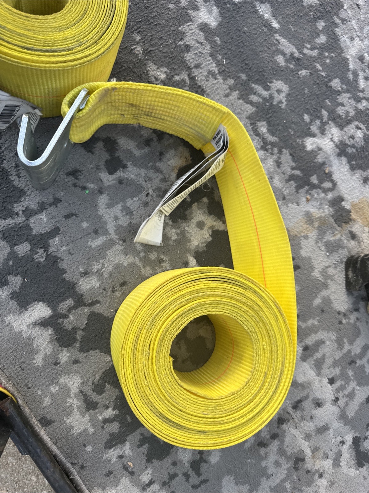 (1-Pk) Keeper Winch Strap with Flat Hook 4" x 30' 04926