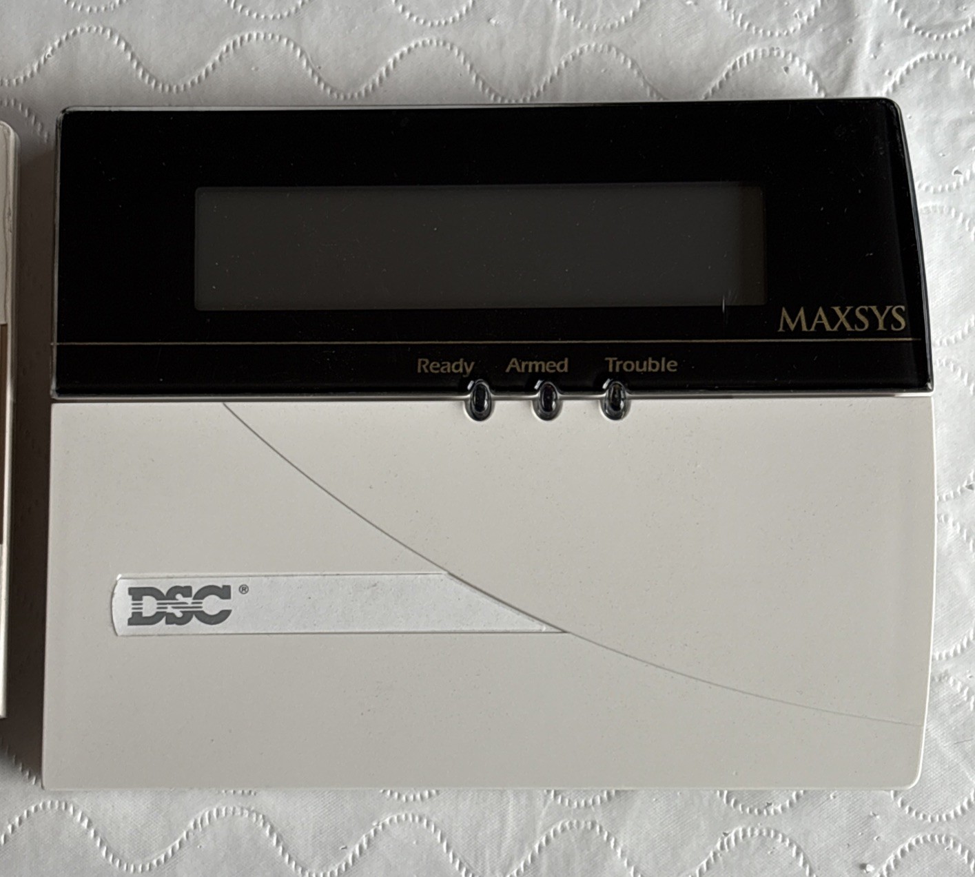 DSC MAXSYS programmable message LCD keypad LCD4501Z