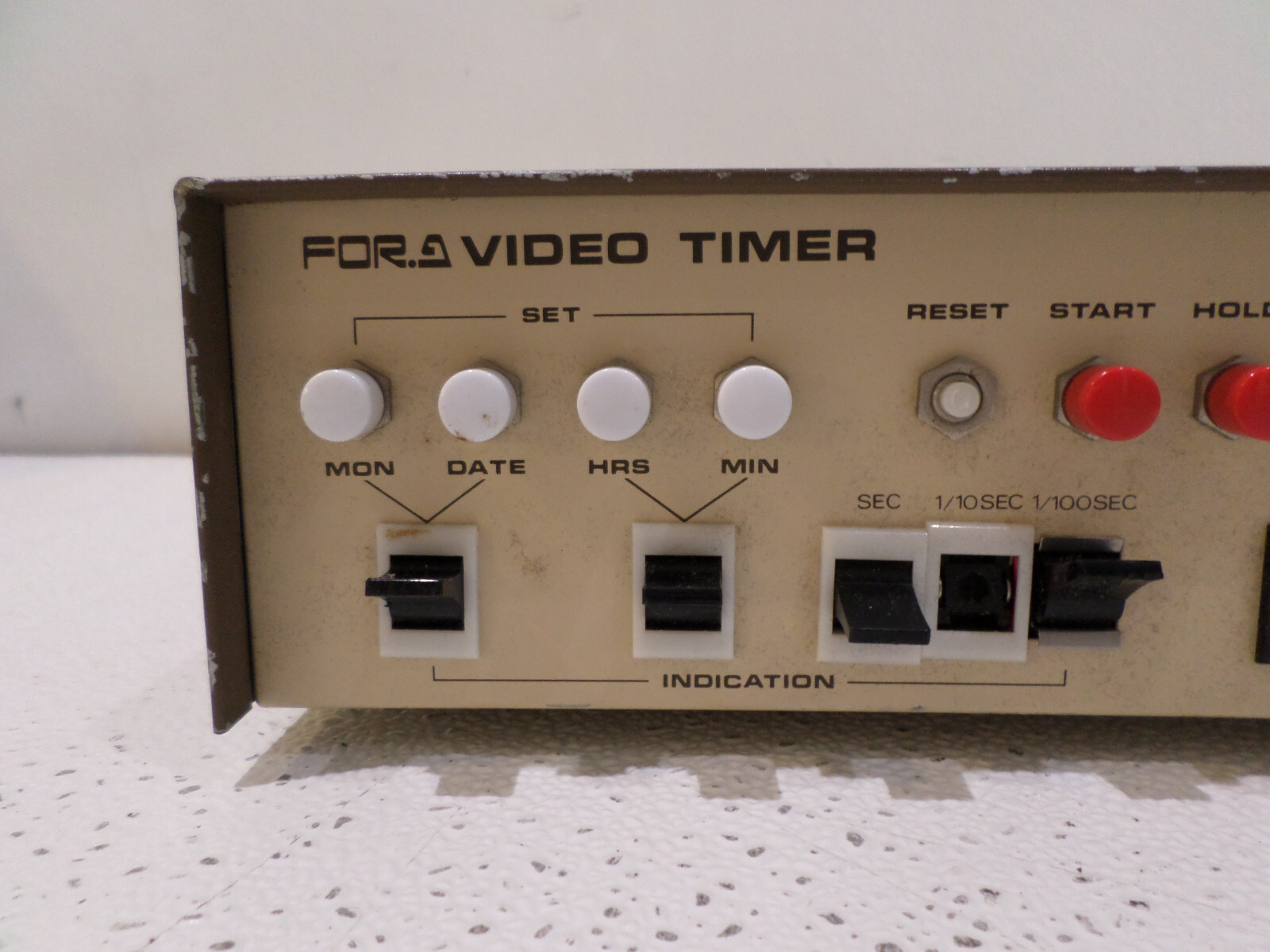 FOR.A Brand Model VTG-33 Video Timer - Tested to Power On