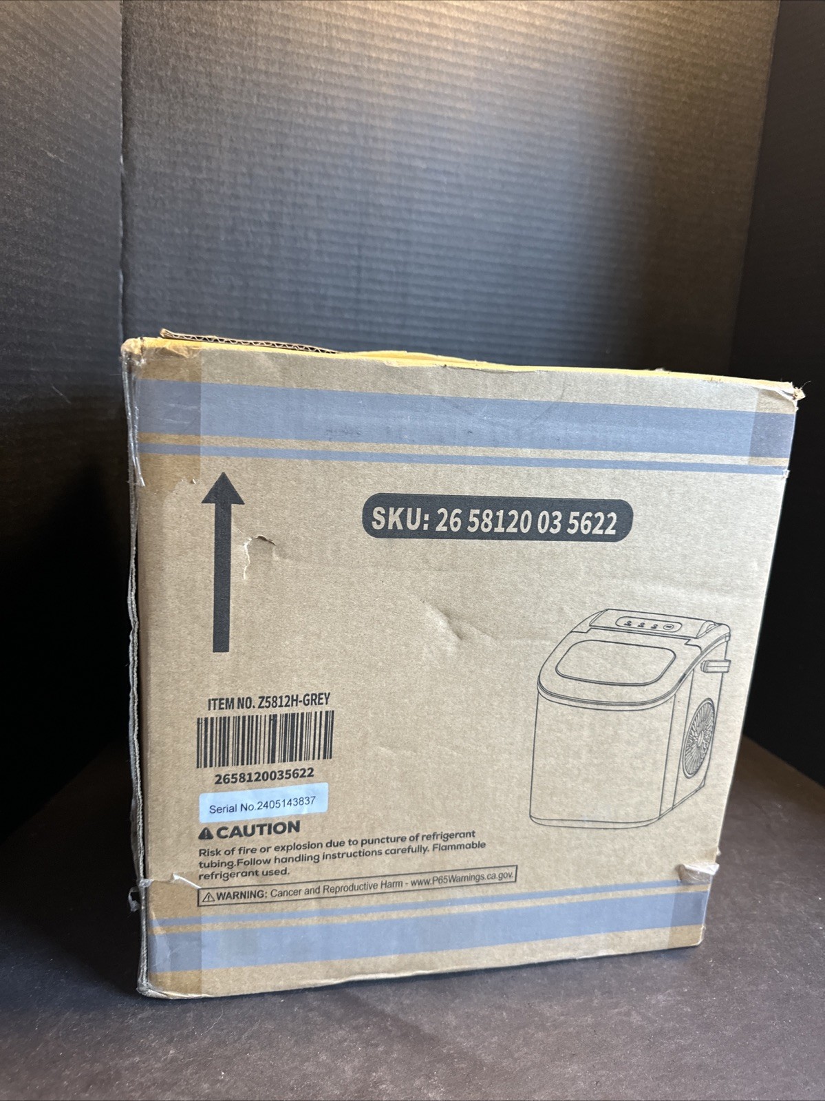 Countertop Ice Maker Machine Portable Z5812H Black High Efficient |New in Box#P