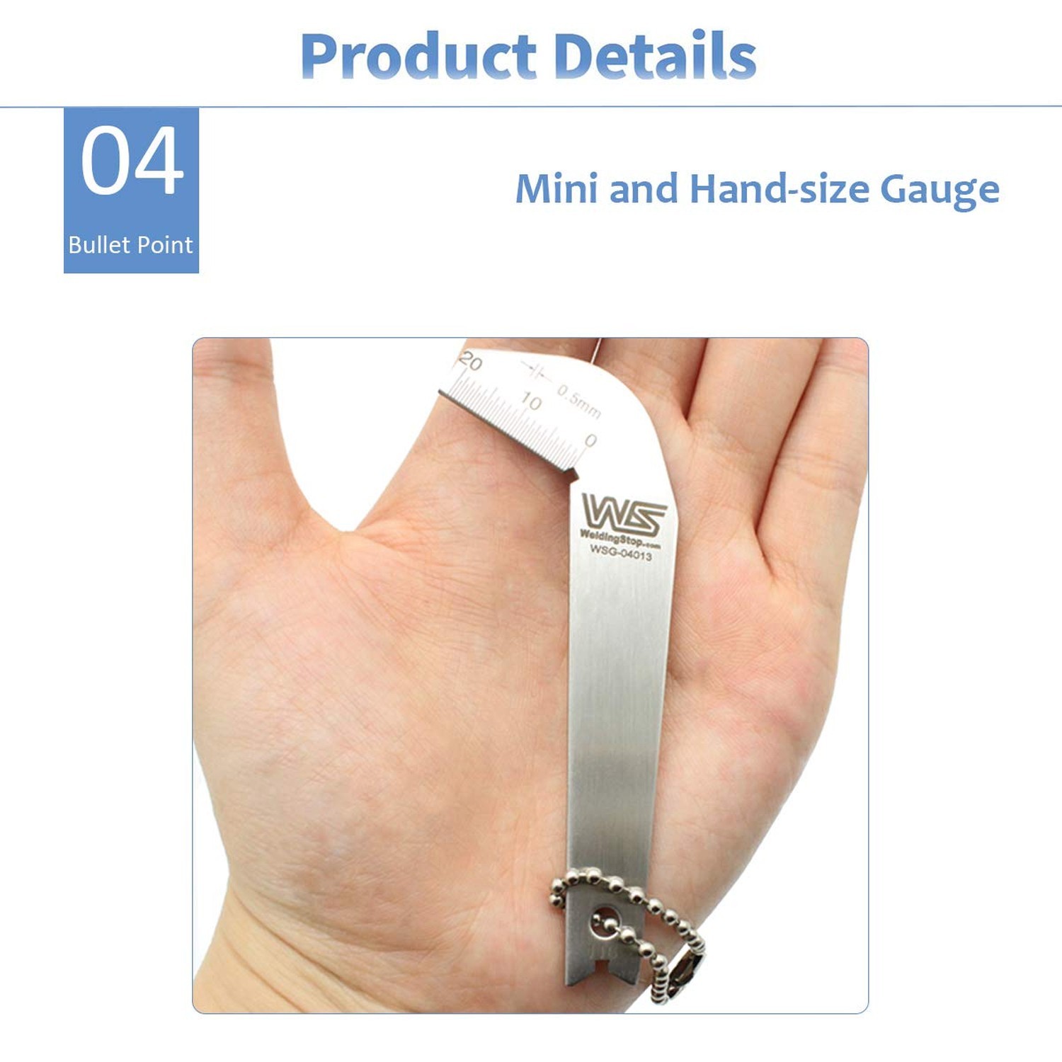 WeldingStop Drill Bits Gage 118 Degree Angle Drill Sharping Gauge, Stainless ...