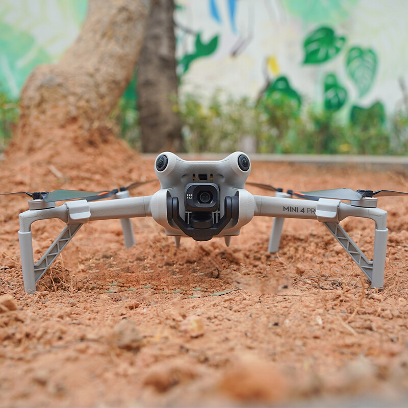 For DJI MINI 4 PRO Drone ABS Heighten Tripod Landing Gear Protector Accessories