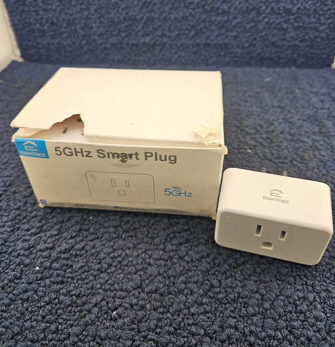 (QTY 4) EIGHTREE ET15 Mini Smart Plug ET10 120V 60Hz Max Current 15A 1800W Power