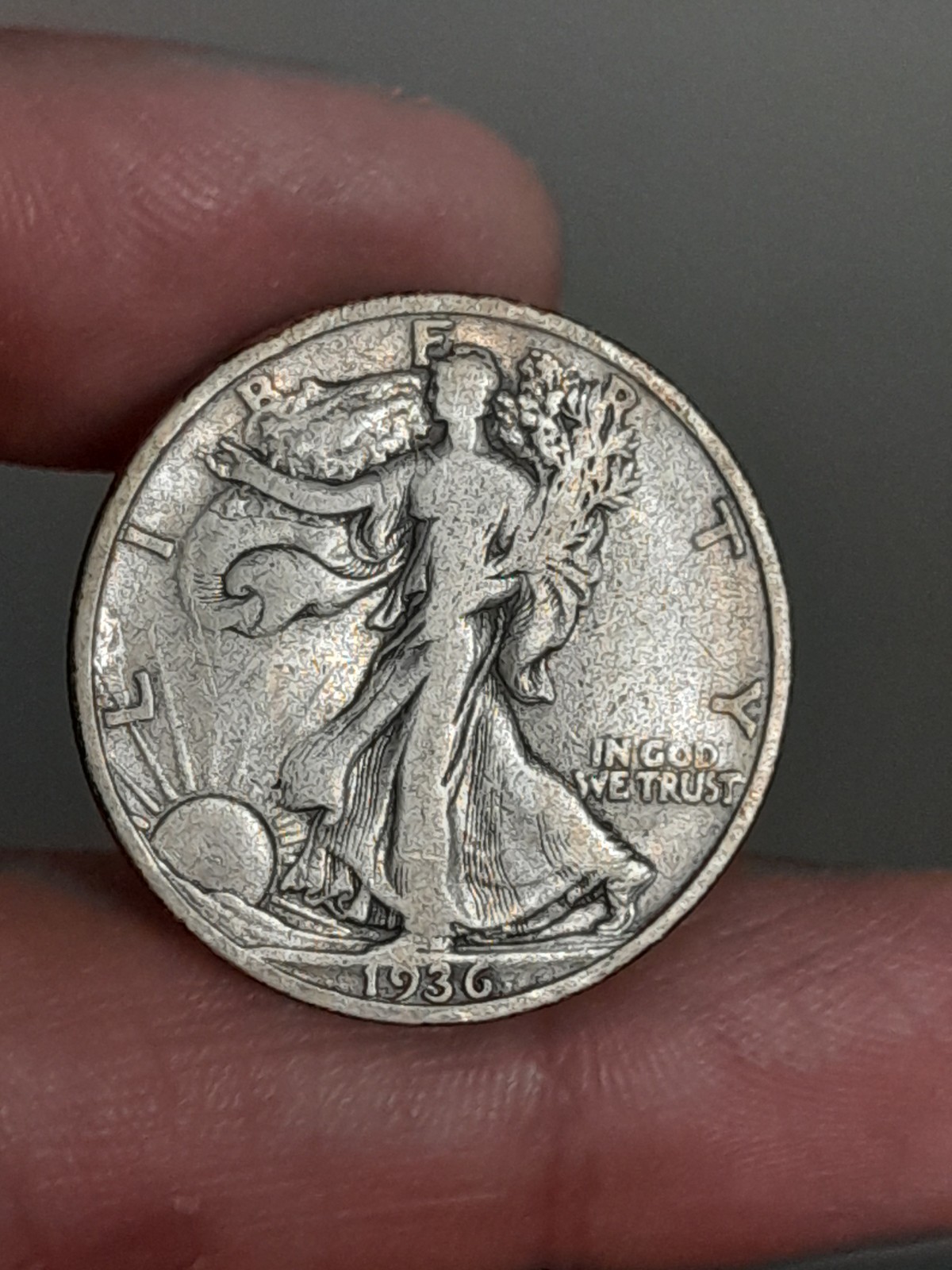 1936- P Walking Liberty Half Dollar #1