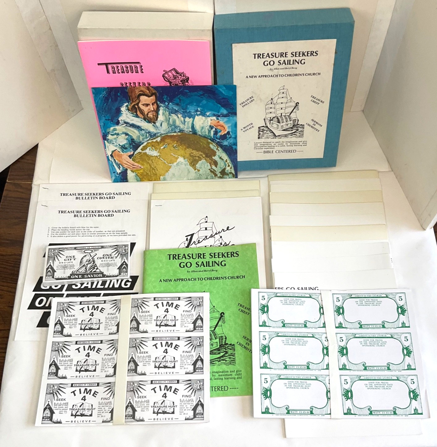 Treasure Seeker Go Sailing Vacation Bible School/Sunday/Church Kids VBS Lot/Kit