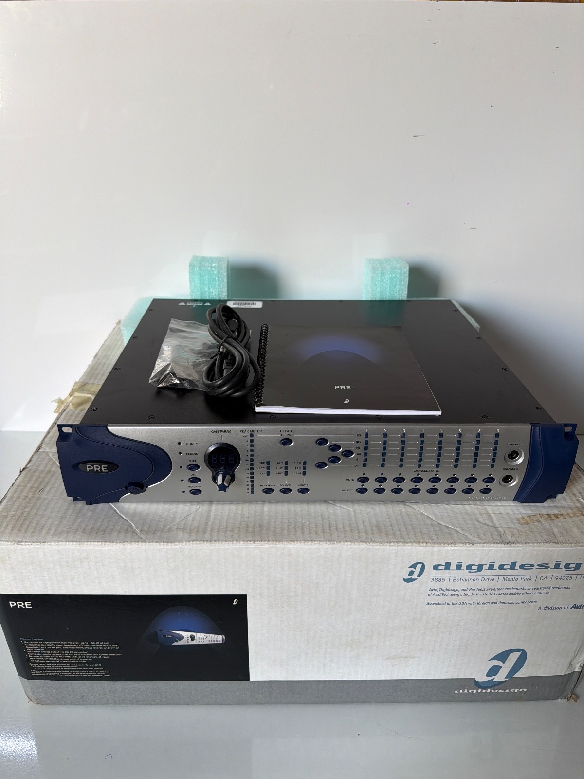 Avid Digidesign Pre 8 Channel Microphone Preamplifier