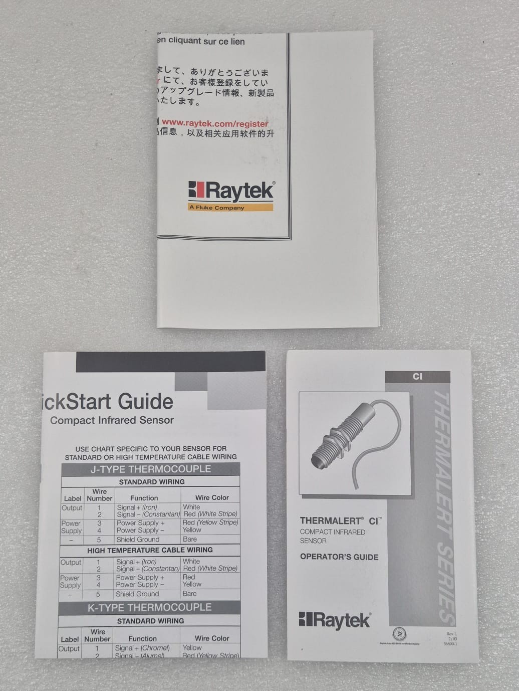 **NEW** FLUKE Raytek RAYCI3A Shielded Infrared Temperature Sensor IR TEMP