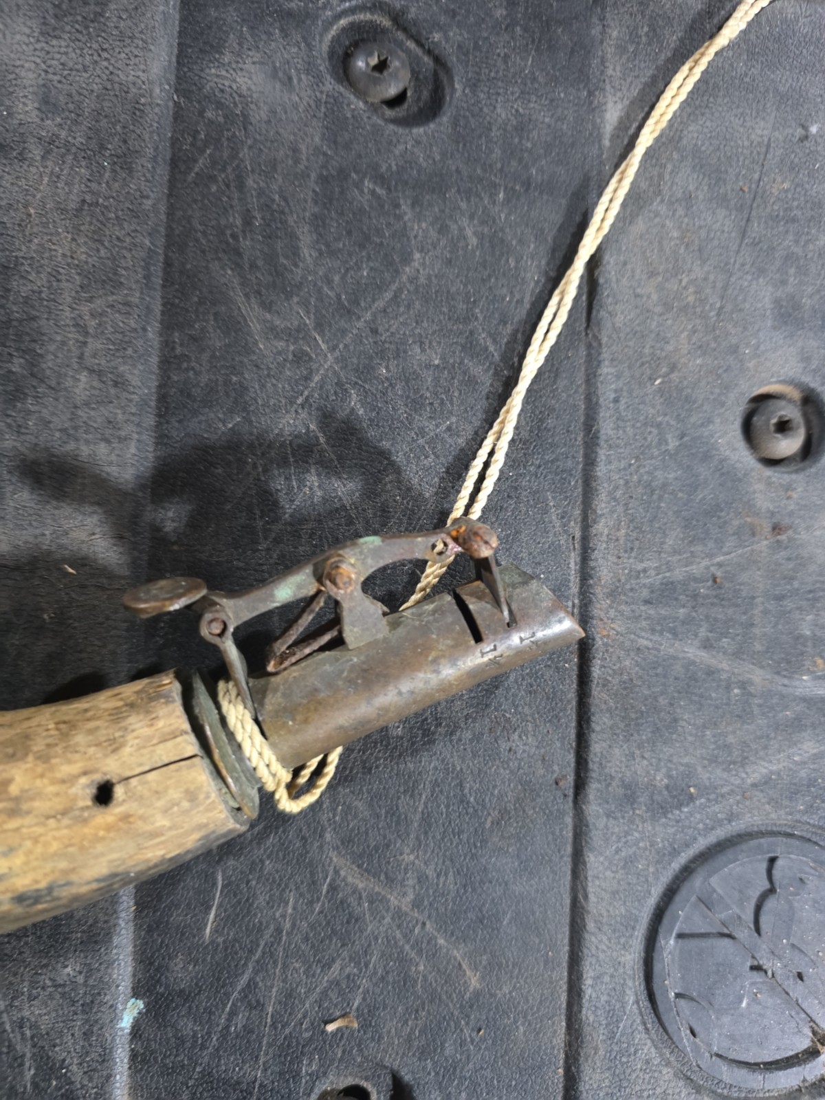 Antique Horn Ammo Loader With BBs