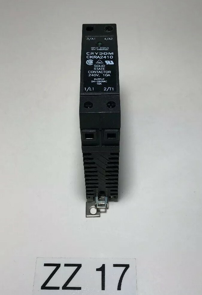 Used Solid State Contactor Crydom CKRA2410 Output 24-280VAC, 10A