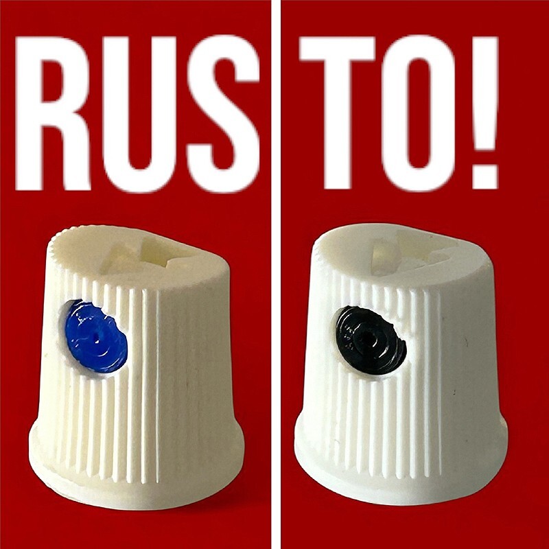 50 Rusto FEMALE Fat + Thin Caps Custom! - NEW! - Rusto Fat Caps