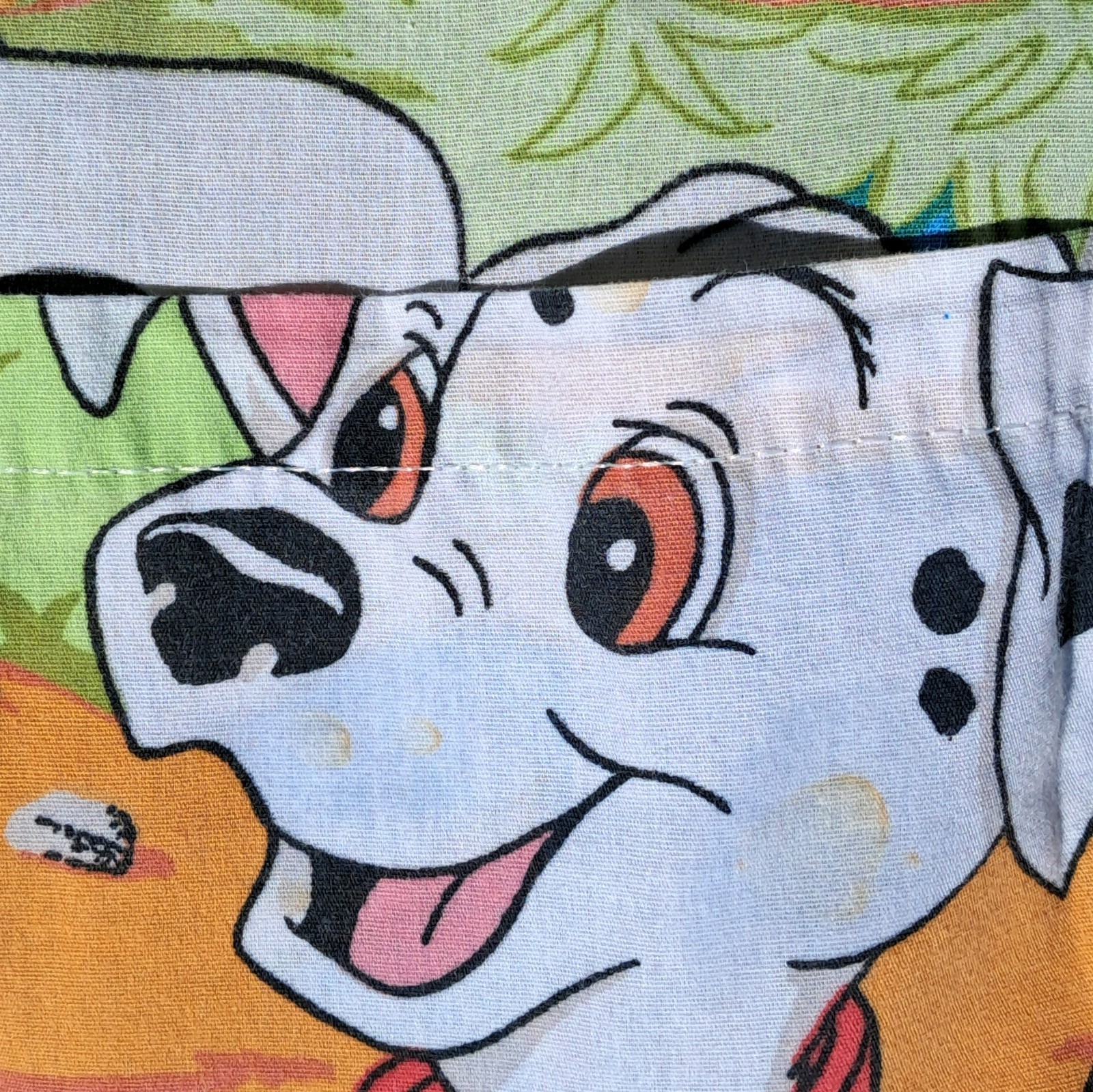 Vintage Disney 101 Dalmatians Sheet Set Full Size Cotton Polyester Complete Set