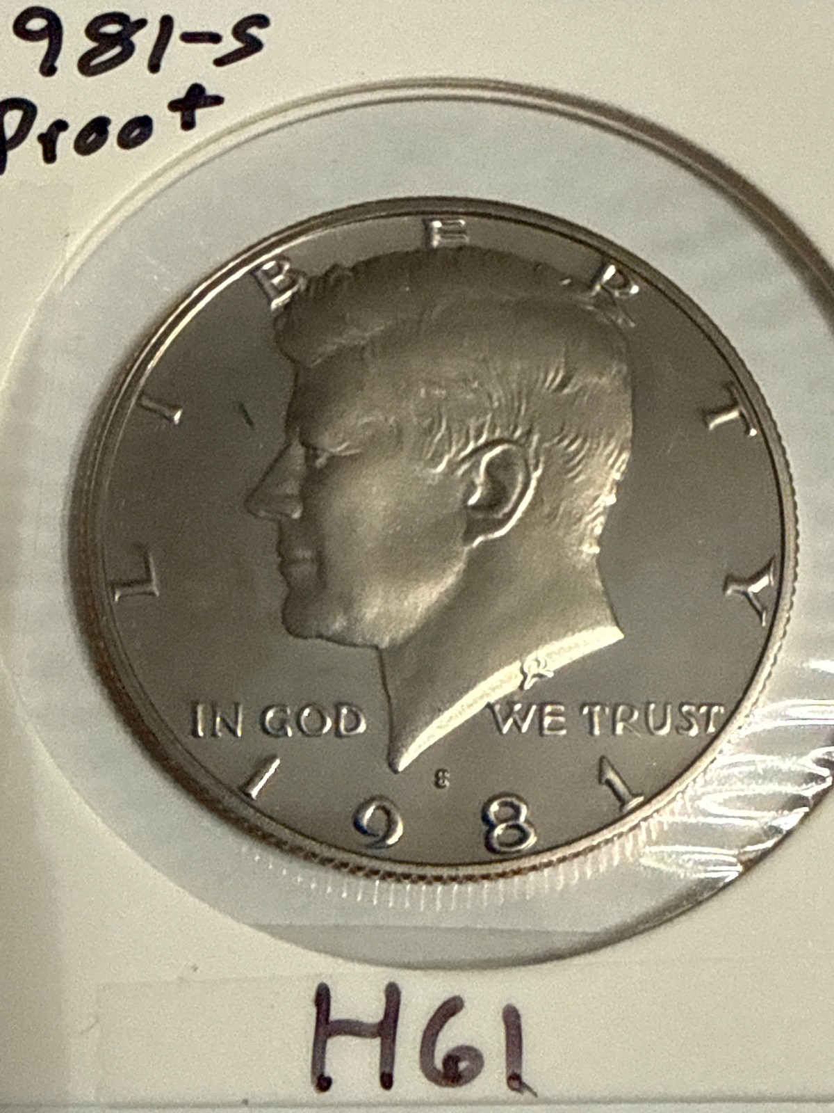 1981-S Kennedy Half Dollar Proof