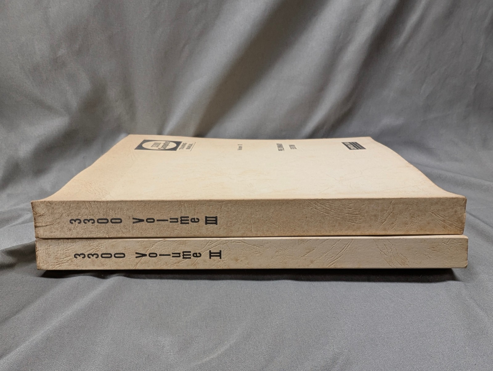 Control Data Corporation (CDC) 3300 Computer Training Manuals Vol II III