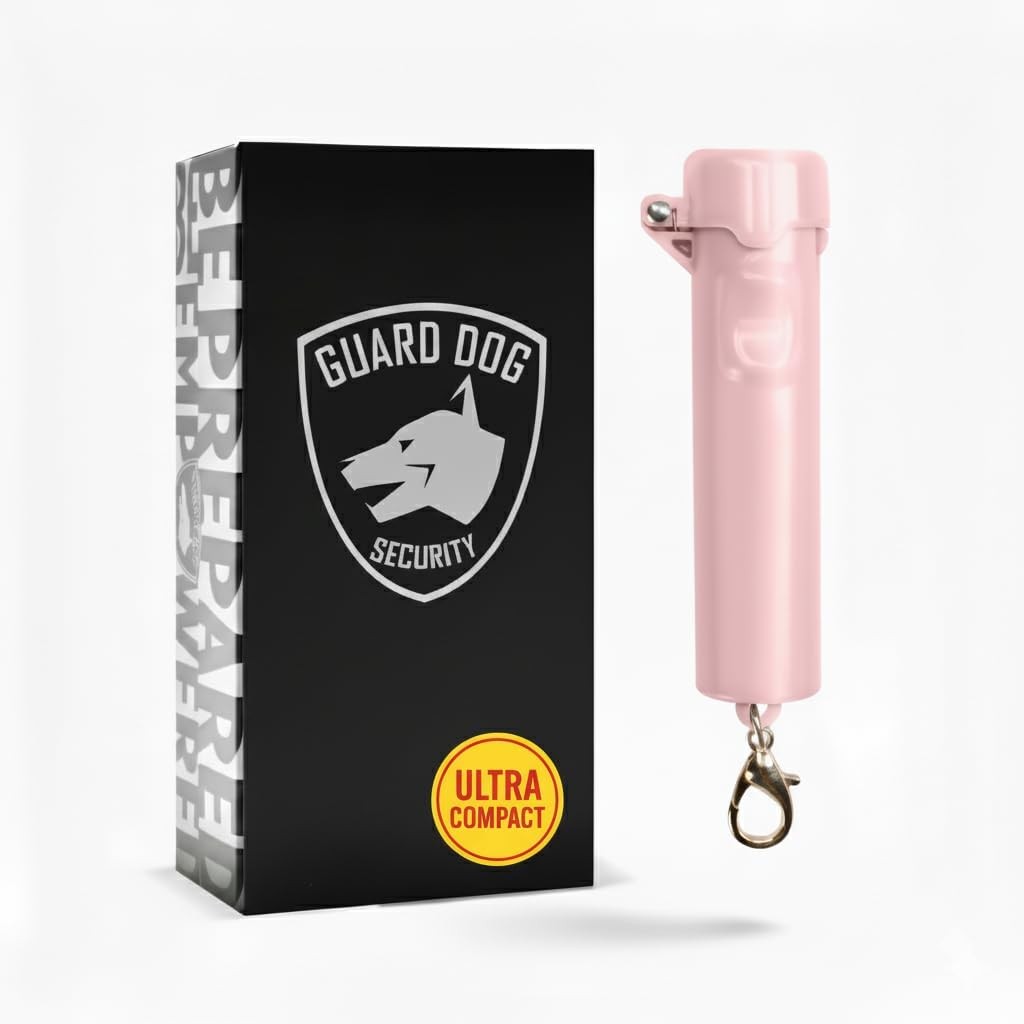 Guard Dog Pepper Spray Keychain with Laser Sight